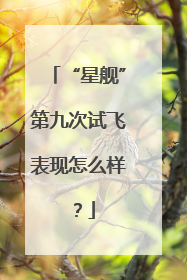 “星舰”第九次试飞表现怎么样？