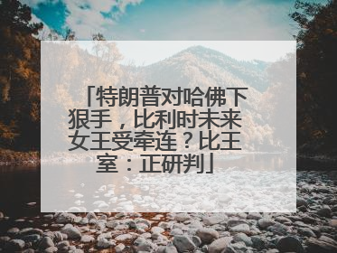 特朗普对哈佛下狠手,比利时未来女王受牵连?比王室:正研判