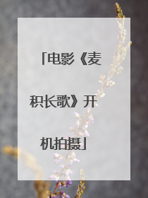 电影《麦积长歌》开机拍摄