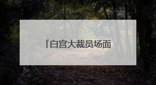 白宫大裁员场面混乱！“有人当场哭了”……