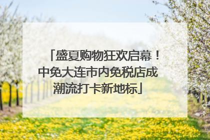 盛夏购物狂欢启幕！中免大连市内免税店成潮流打卡新地标