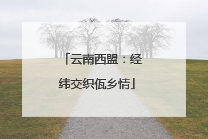 云南西盟：经纬交织佤乡情
