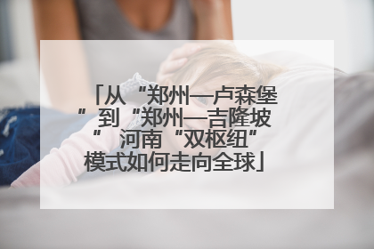 从“郑州—卢森堡”到“郑州—吉隆坡” 河南“双枢纽”模式如何走向全球