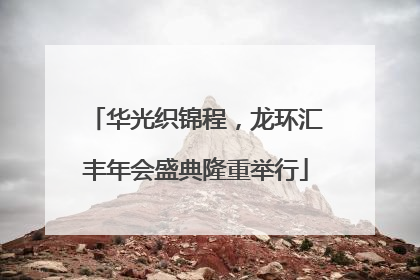 华光织锦程，龙环汇丰年会盛典隆重举行