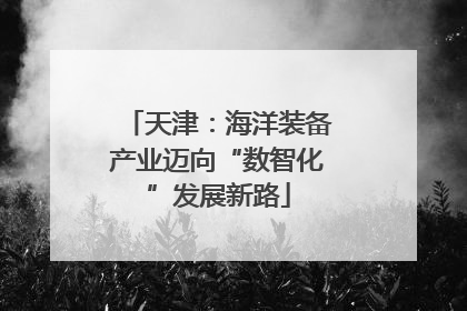 天津：海洋装备产业迈向“数智化”发展新路