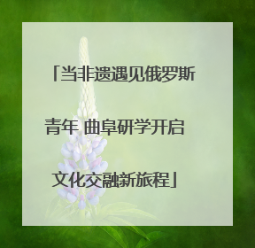 当非遗遇见俄罗斯青年 曲阜研学开启文化交融新旅程