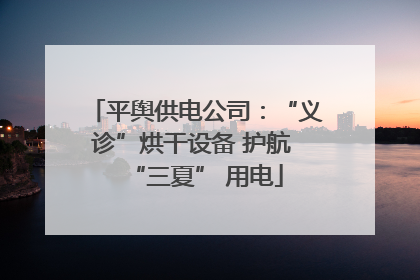 平舆供电公司：“义诊”烘干设备 护航 “三夏” 用电