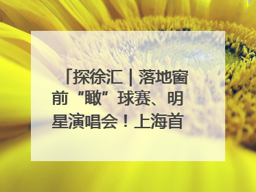 探徐汇｜落地窗前“瞰”球赛、明星演唱会！上海首家体育特色高端酒店亮相