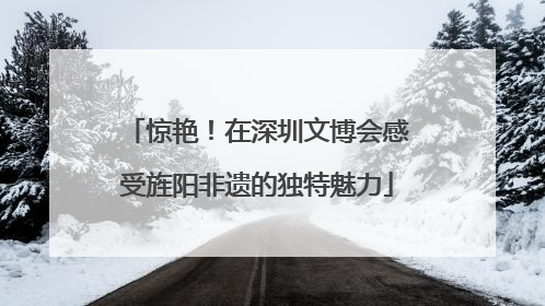 惊艳！在深圳文博会感受旌阳非遗的独特魅力