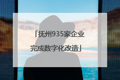 抚州935家企业完成数字化改造