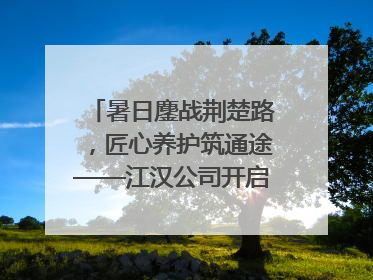 暑日鏖战荆楚路，匠心养护筑通途——江汉公司开启高速公路养护专项工程建设热潮