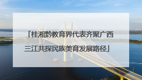 桂湘黔教育界代表齐聚广西三江共探民族美育发展路径