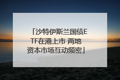 沙特伊斯兰国债ETF在港上市 两地资本市场互动频密