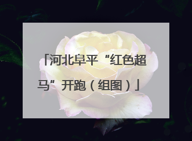 河北阜平“红色超马”开跑（组图）
