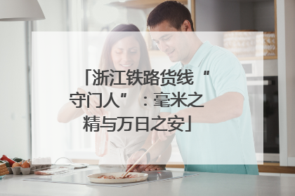 浙江铁路货线“守门人”:毫米之精与万日之安