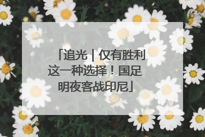 追光｜仅有胜利这一种选择！国足明夜客战印尼