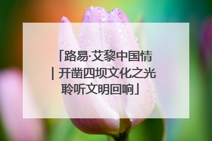 路易·艾黎中国情｜开凿四坝文化之光 聆听文明回响