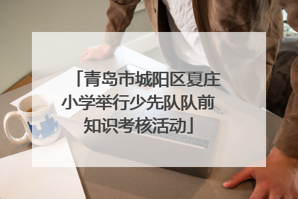 青岛市城阳区夏庄小学举行少先队队前知识考核活动