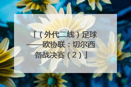 （外代二线）足球——欧协联：切尔西备战决赛（2）