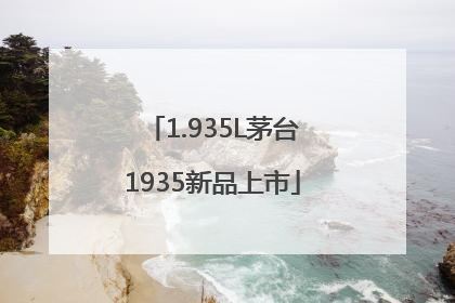 1.935L茅台1935新品上市