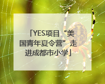YES项目“美国青年夏令营”走进成都市小学